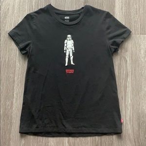 Levi’s Star Wars Stormtrooper Black Graphic Tee
